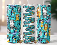 Load image into Gallery viewer, Bluey Mama Sublimation Tumbler
