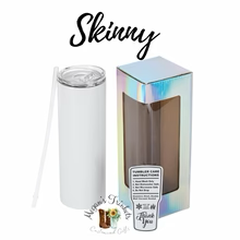 Load image into Gallery viewer, American Flag Glitter Sublimation Tumbler
