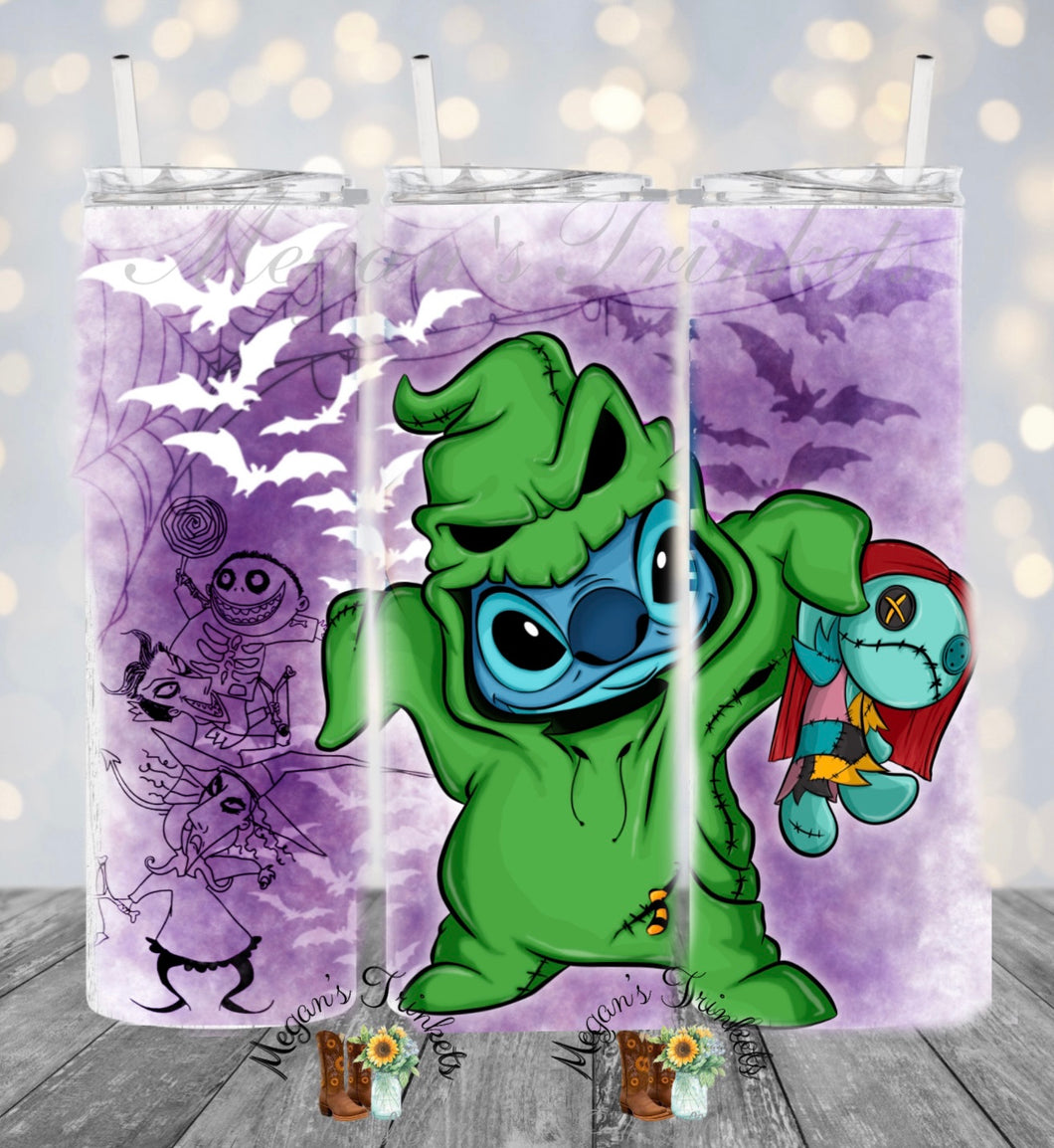 Spooky Ohana Sublimation Tumbler