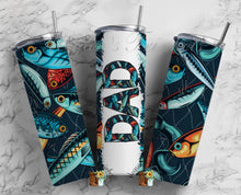 Load image into Gallery viewer, Fishing Lure Dad Sublimation Tumbler
