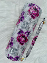 Load image into Gallery viewer, RTS Floral Skellie Tumbler
