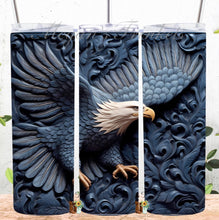 Load image into Gallery viewer, 3D Flying Eagle Sublimation Tumbler
