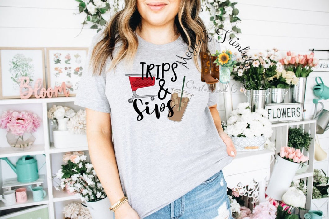 Trips & Sips T-Shirt