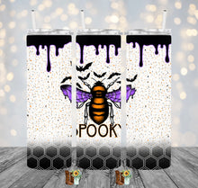 Load image into Gallery viewer, Spooky Bee Sublimation Tumbler
