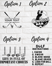 Load image into Gallery viewer, Golfing Skinny Tumbler
