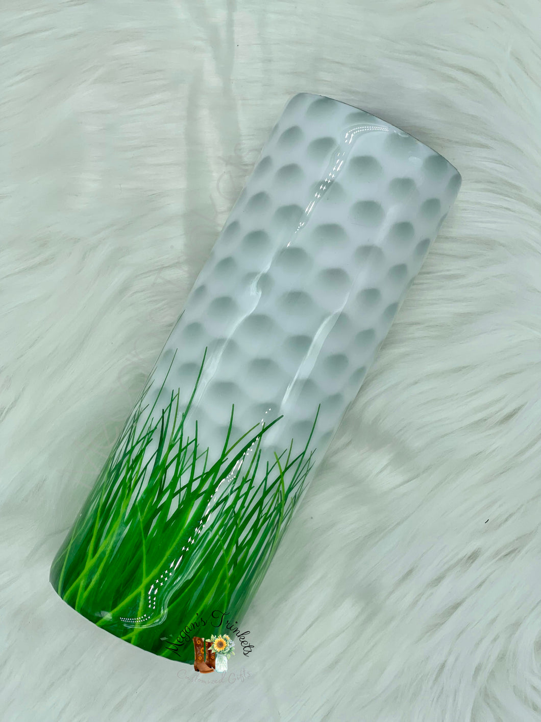 Golfing Skinny Tumbler