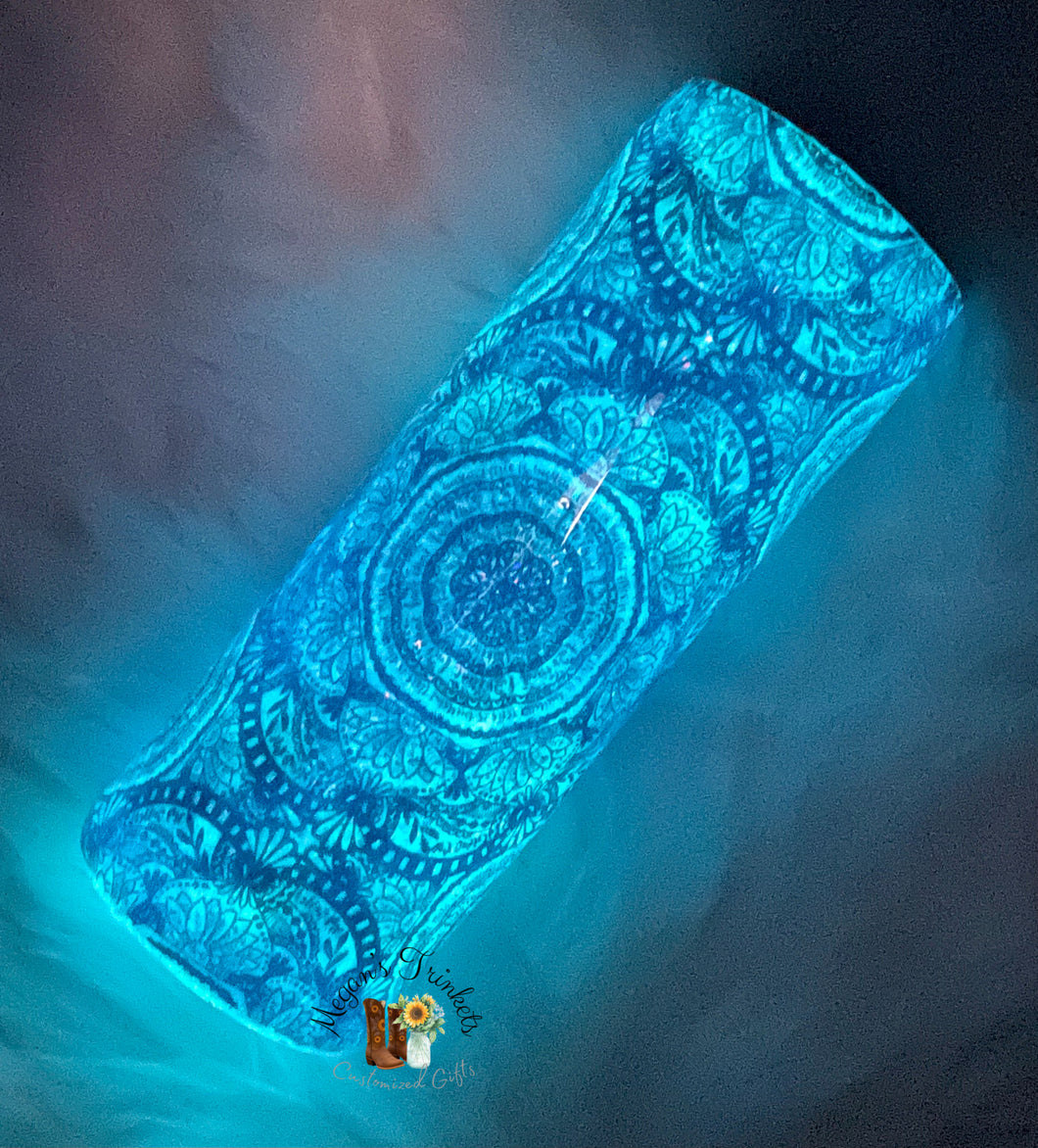 Sweary Mandala Glow Skinny
