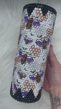 Load and play video in Gallery viewer, Spooky Bee Rhinestone Tumbler
