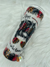 Load image into Gallery viewer, Christmas Girl Skinny Tumbler
