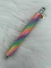 Load image into Gallery viewer, Rainbow Glitter Swirl Pen
