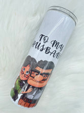 Load image into Gallery viewer, To My Wife/Husband  Sublimation Tumbler
