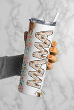 Load image into Gallery viewer, Mama Highland Cow Sublimation Tumbler
